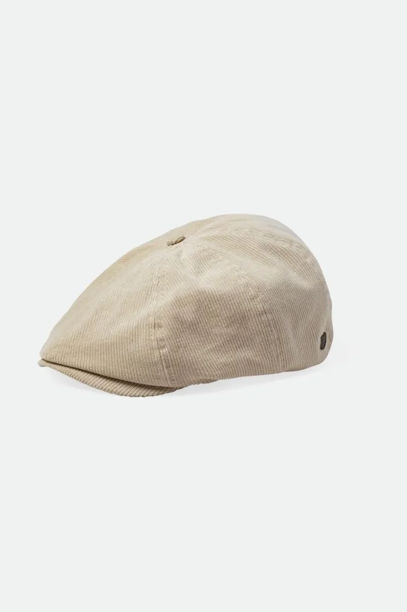 lightweight white newsboy cap for men