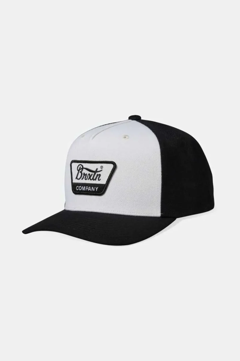 linwood netplus black white snapback cap