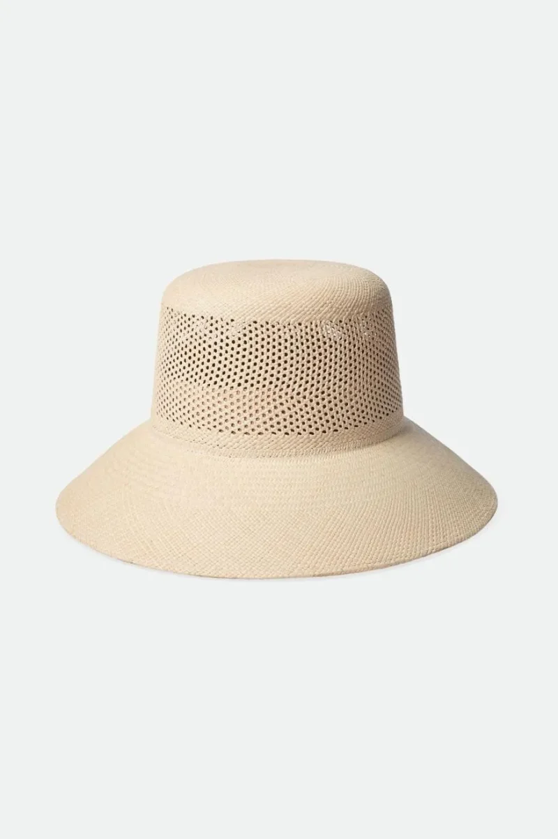 lopez panama sand straw bucket hat