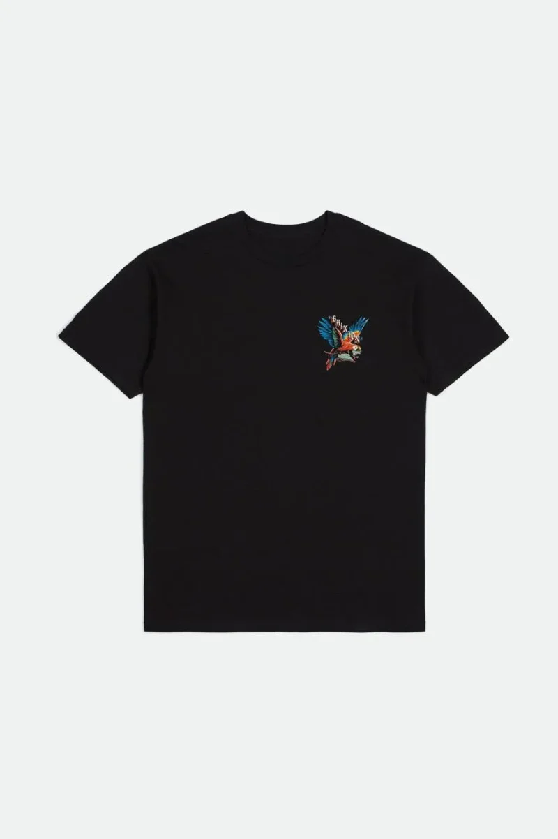 loro black short sleeve standard tee