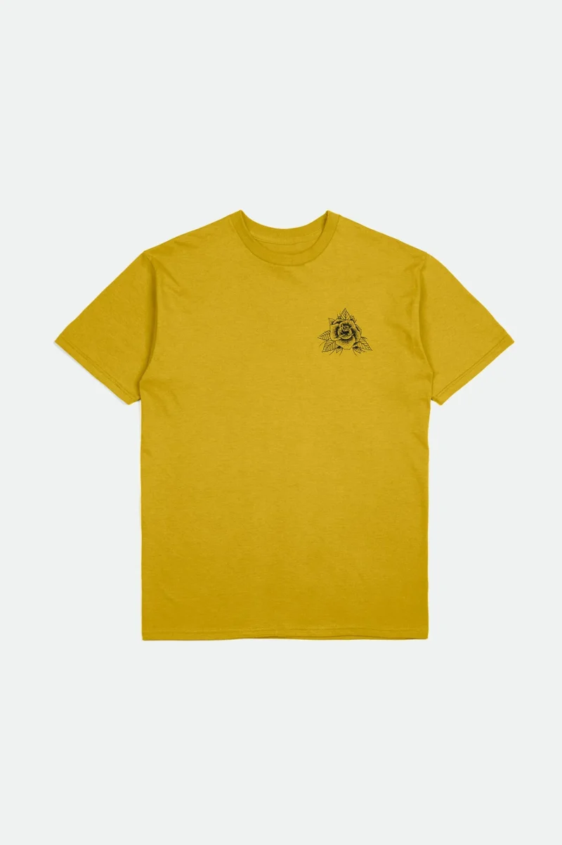 lost highway antique gold short sleeve t shirt