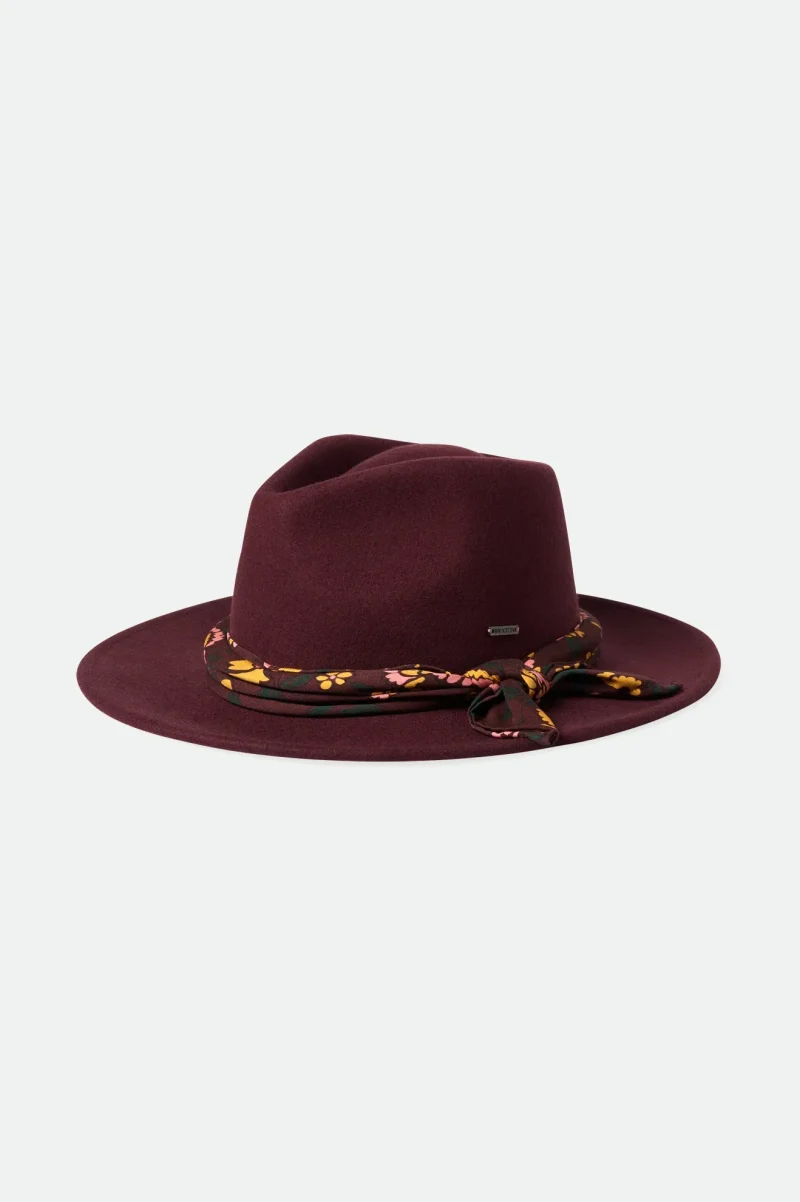 madison convertabrim rancher hat rum raisin