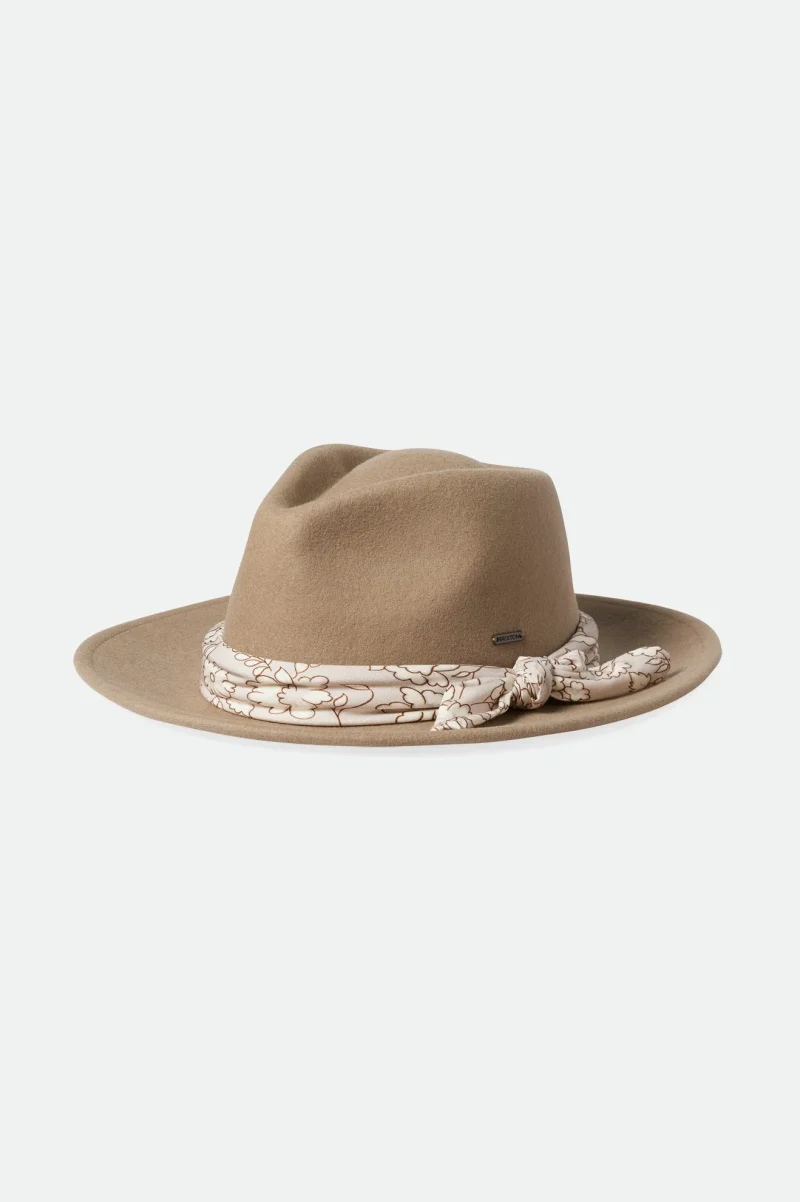 madison rancher convertabrim hat sand beige