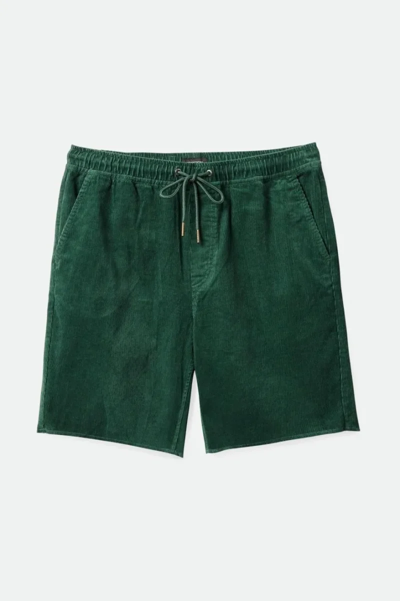 madrid ii corduroy trekking shorts green