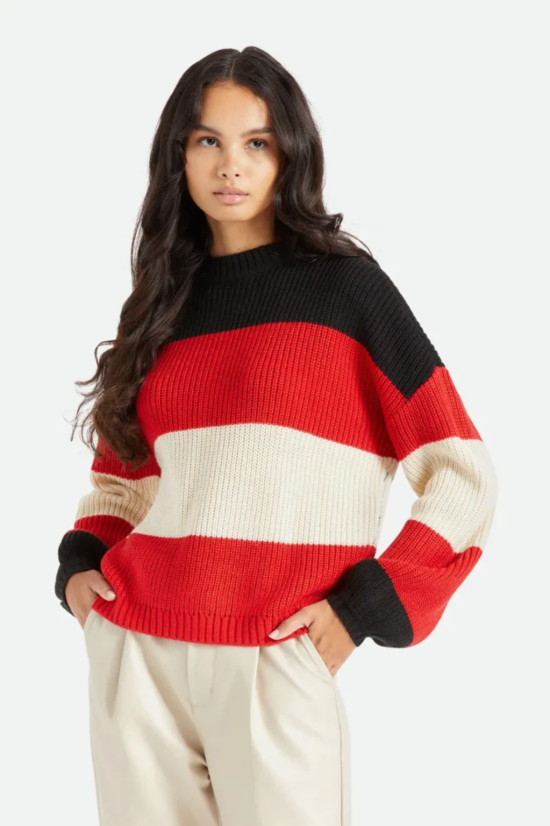 mars red madero sweater