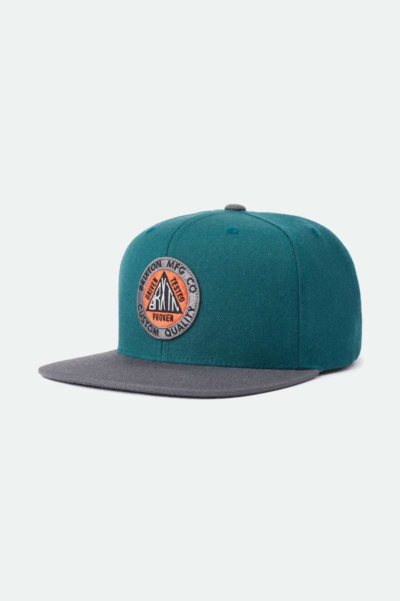 mason mp silver pine charcoal snapback