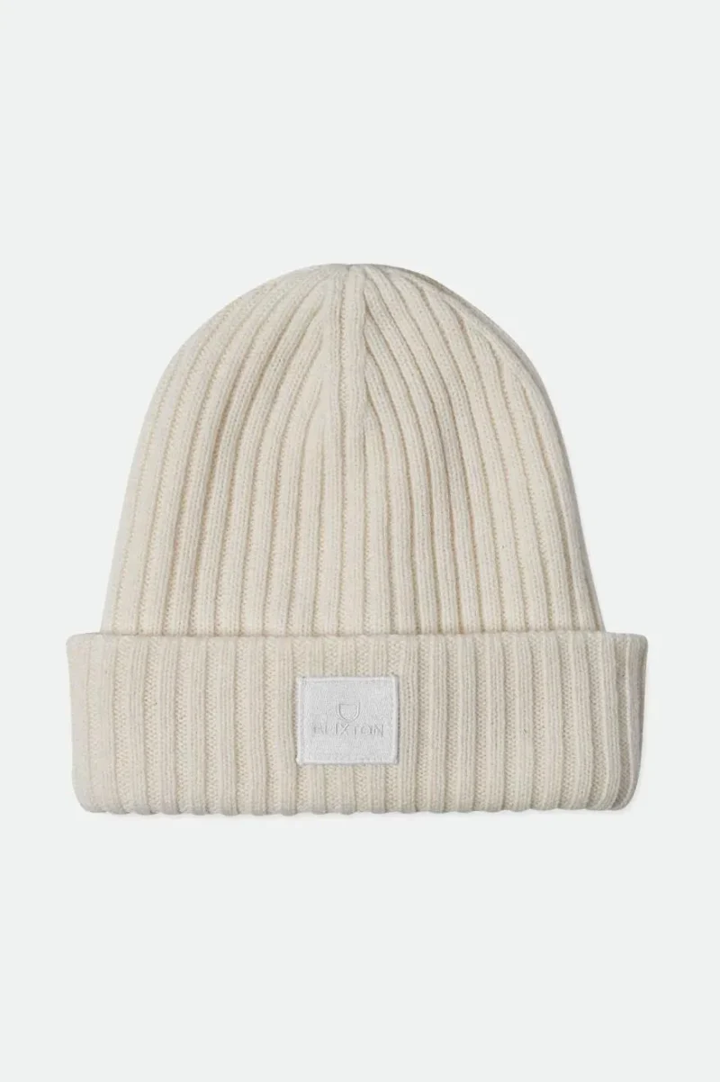 merino wool alpha beanie white