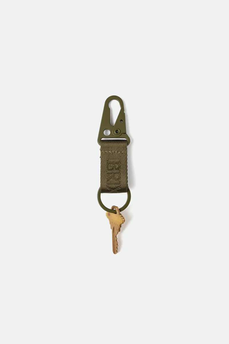 military olive alton keychain durable and stylish