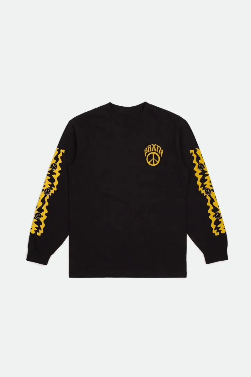 mozley long sleeve tee black