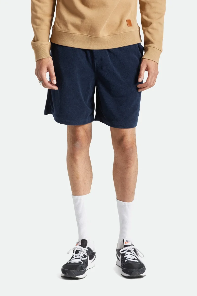 navy terry cloth short pacific reserve