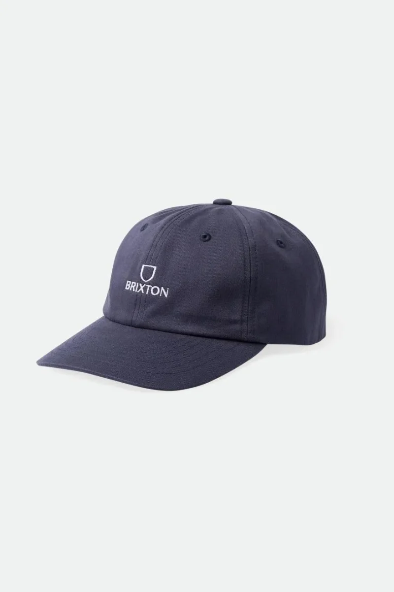 navy vintage wash alpha lp snapback cap