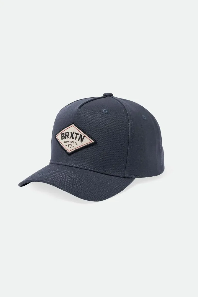 navy washed tremont mp snapback hat