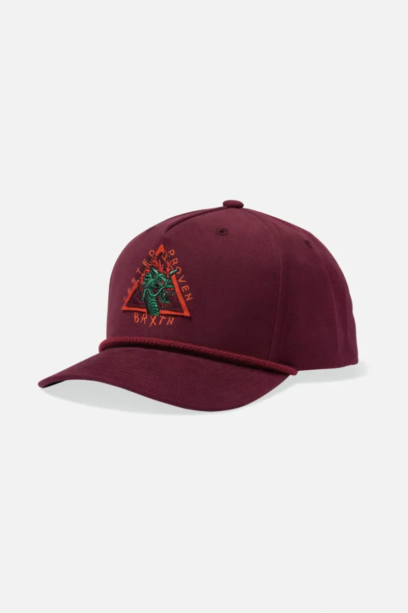 netplus mp mahogany snapback puff