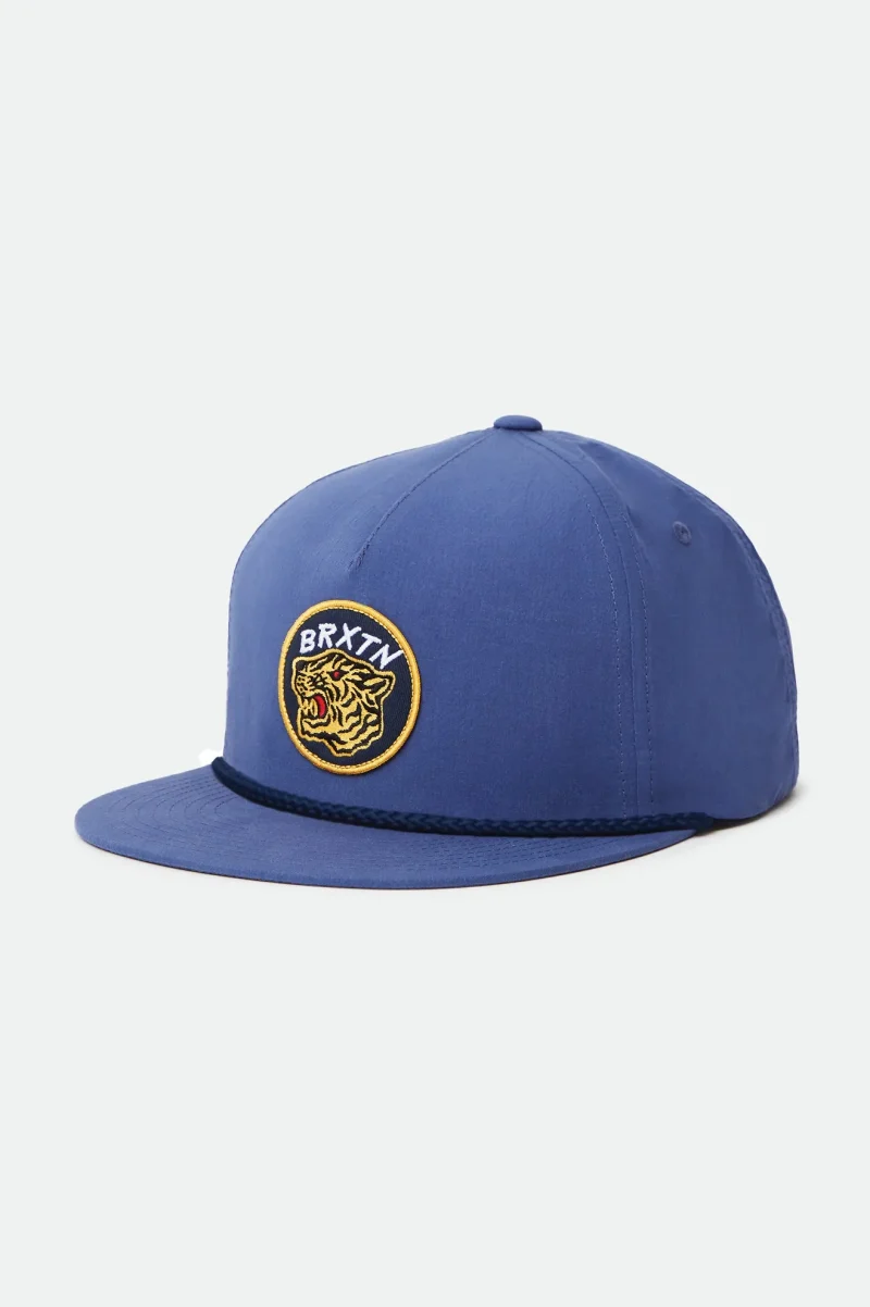 netplus mp snapback hat washed navy