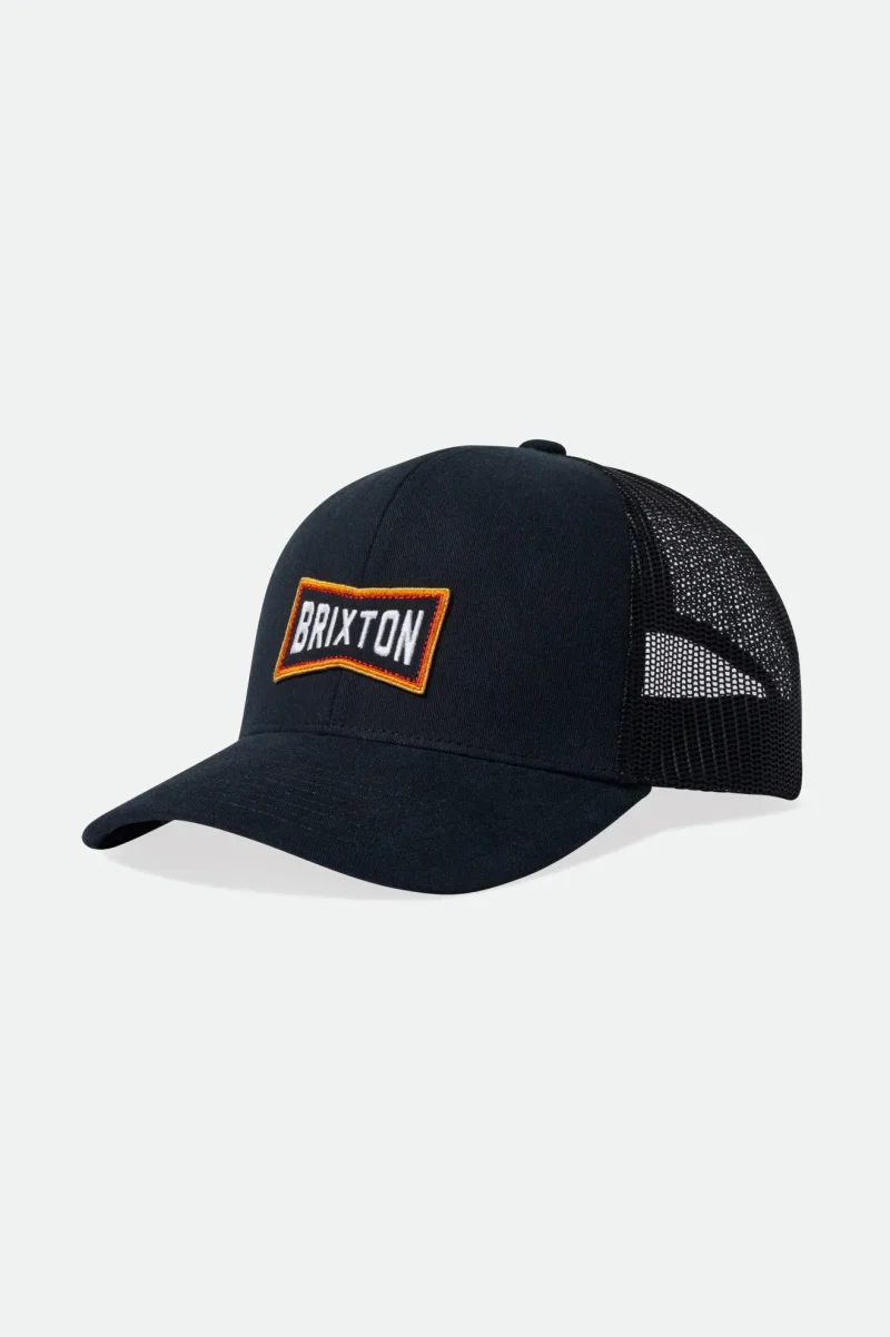 netplus mp trucker hat black black