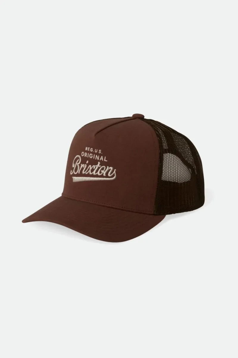 netplus mp trucker hat sepia sepia