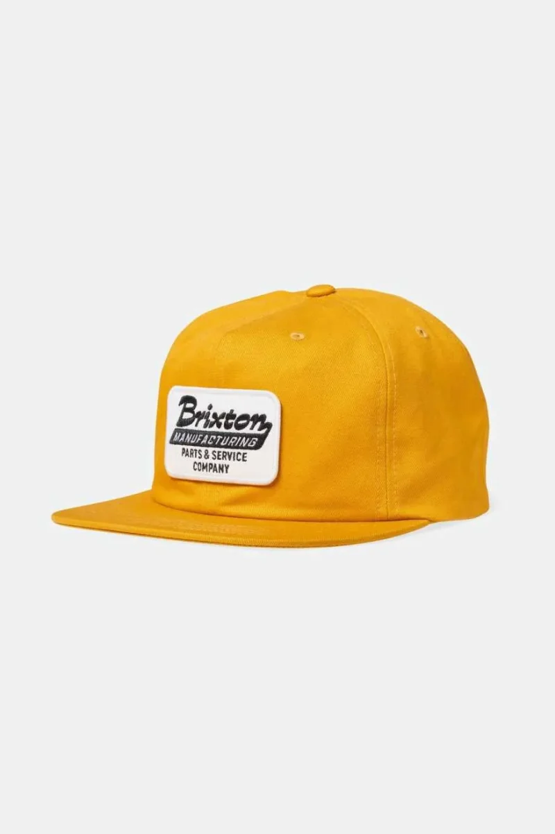 netplus snapback cap vibrant yellow