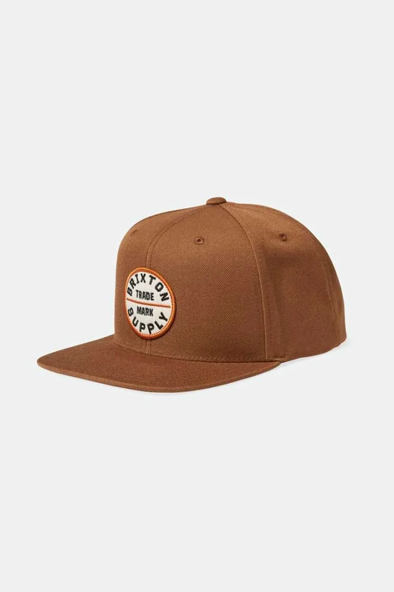 oath iii pinecone brown snapback cap