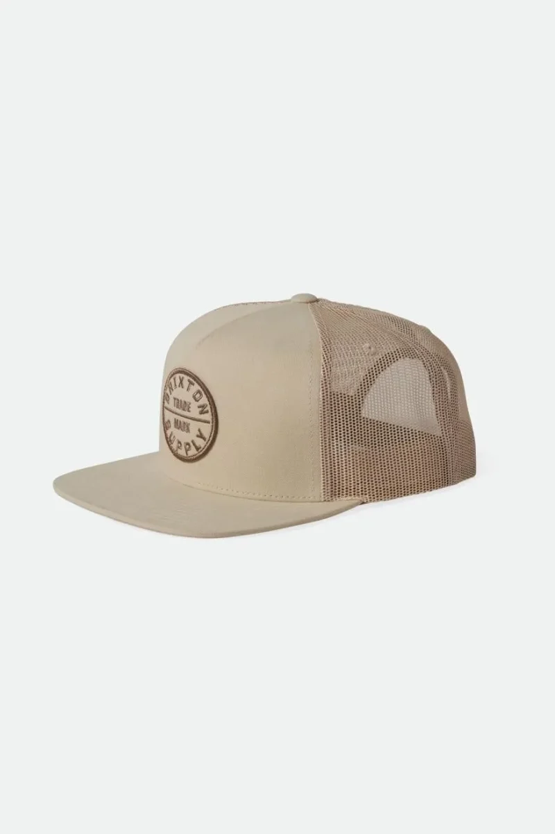 oath mp oat milk trucker hat