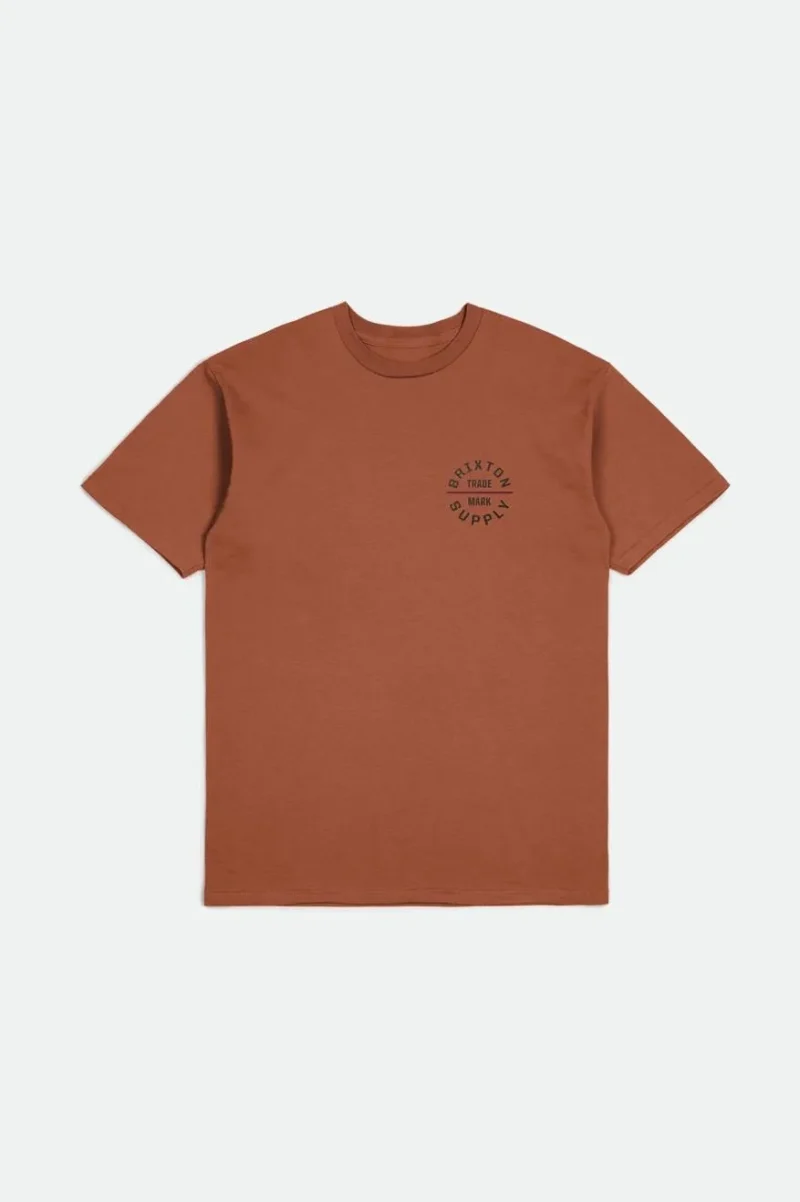 oath v s s terracotta tee washed black cranberry juice