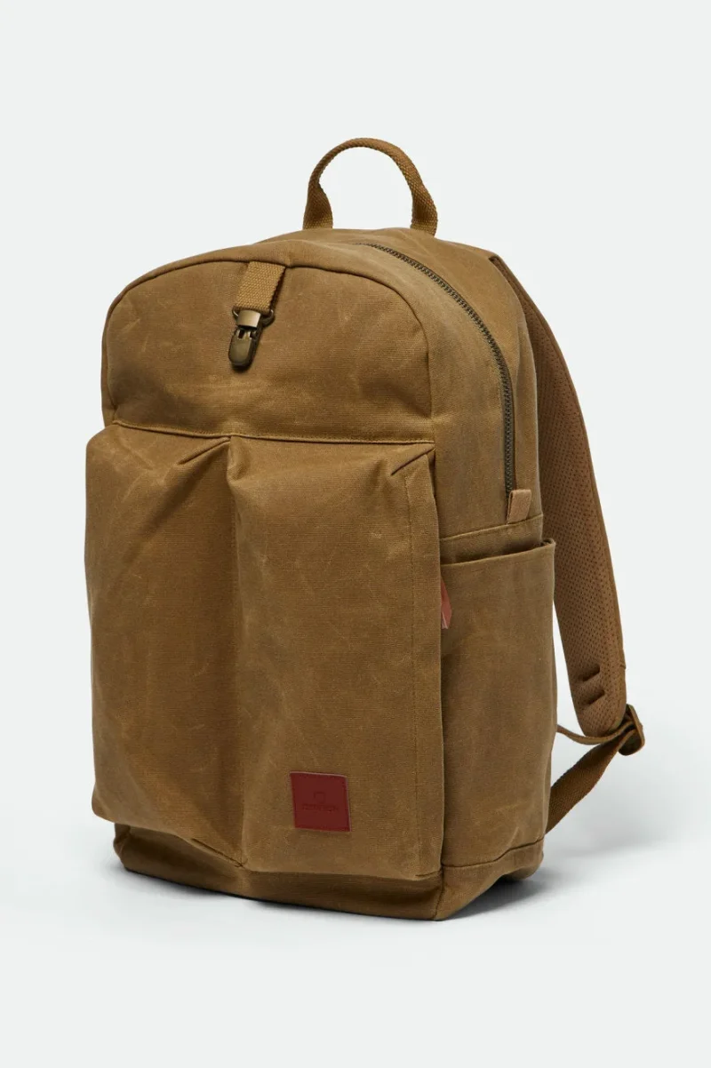 olive brown traveler backpack