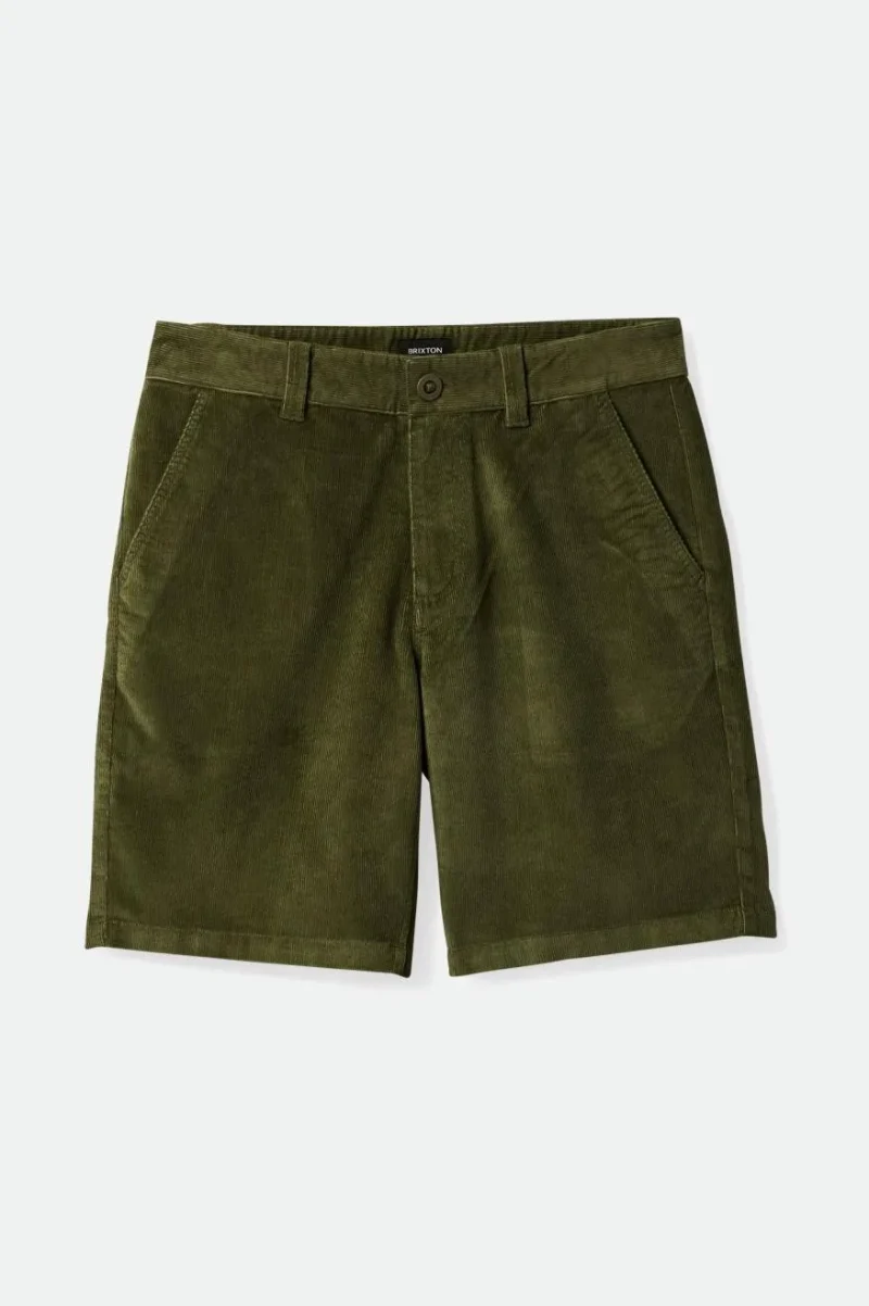 olive surplus cord chino short 9 choice