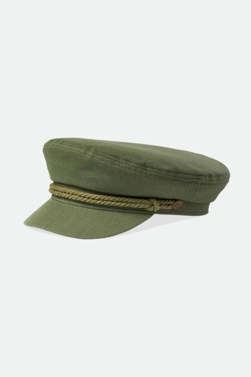 olive surplus fiddler fisherman cap