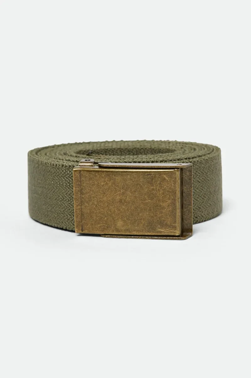 olive surplus stretch web belt