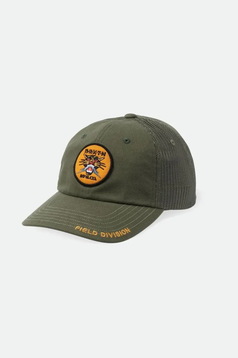 olive surplus trucker hat sparks lp