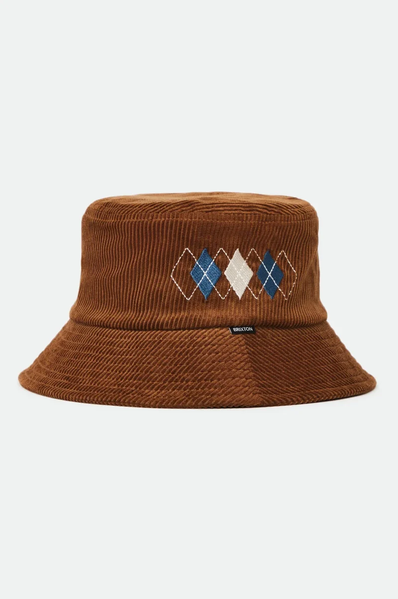 packable brass bucket hat gramercy