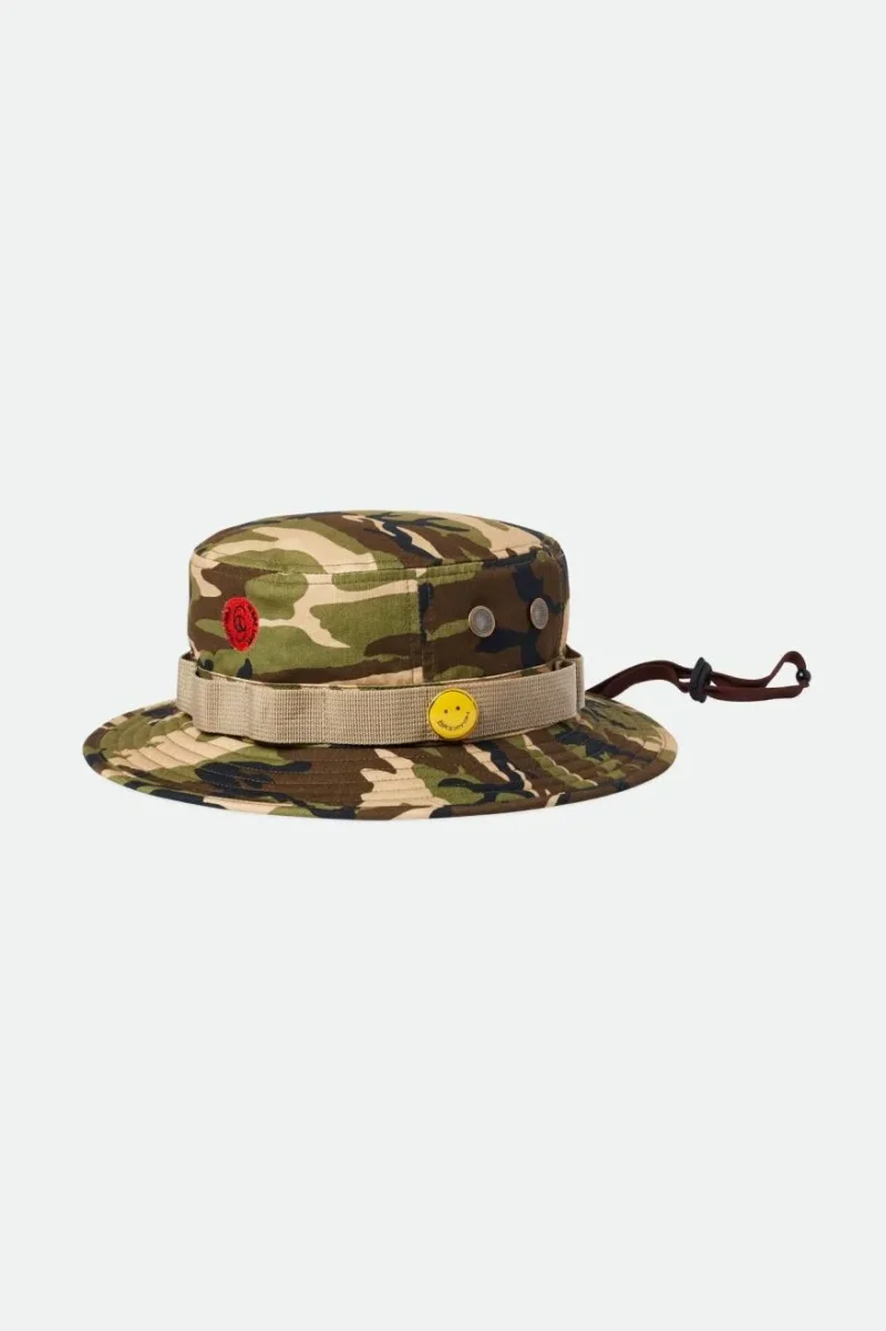 packable camo bucket hat love surplus