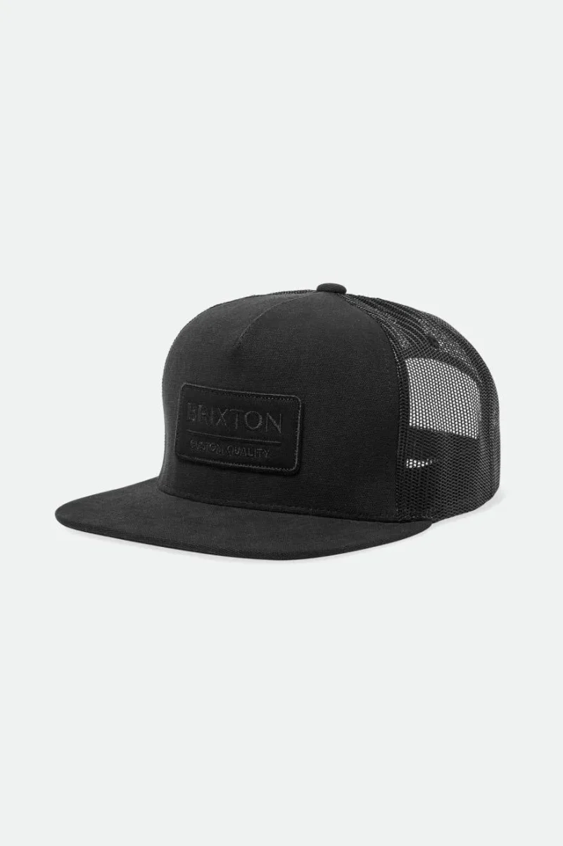 palmer proper black trucker hat