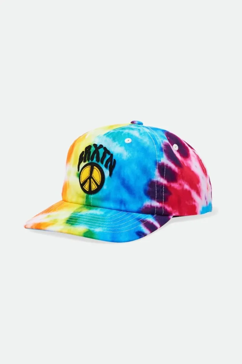 peace out mp tie dye snapback cap