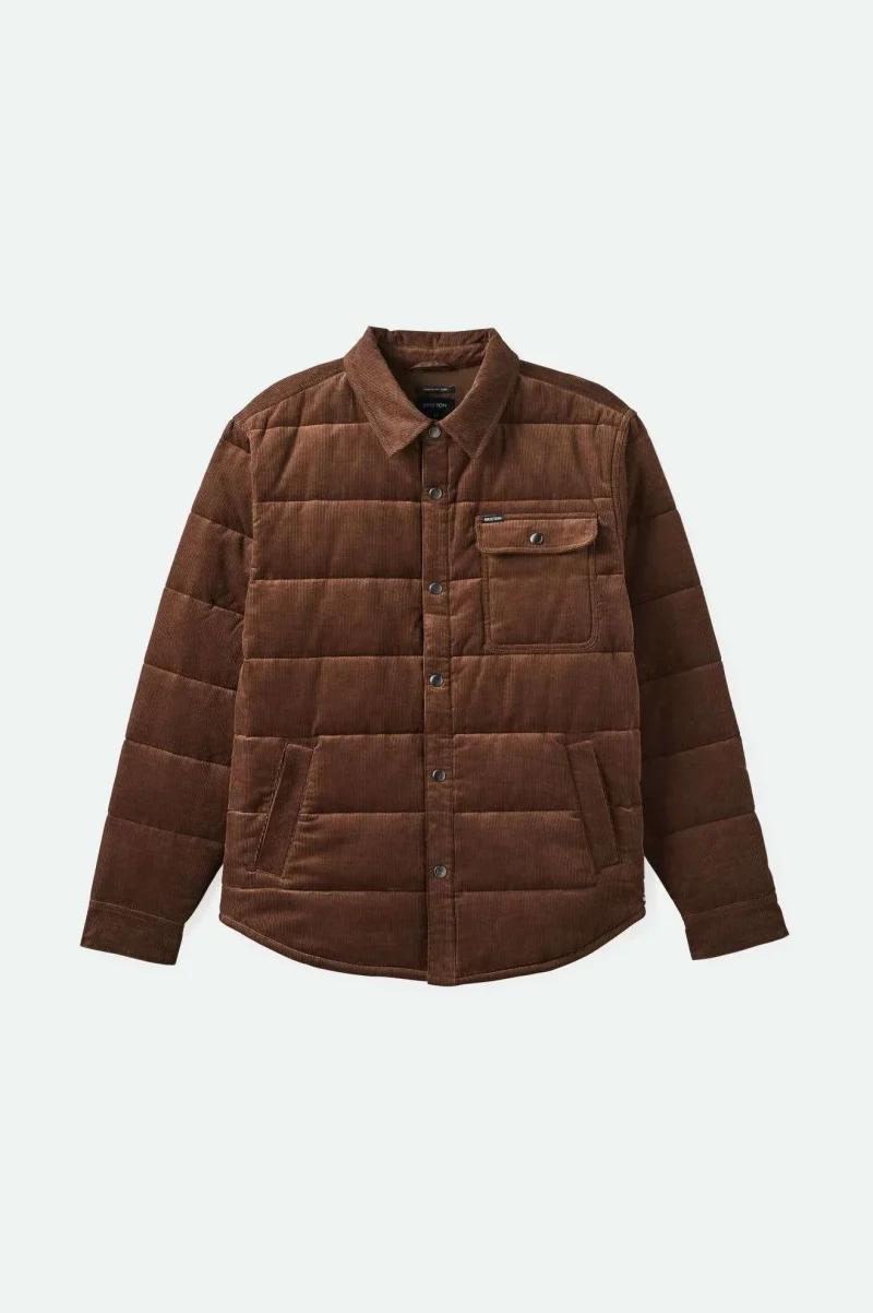 pinecone brown cord jacket