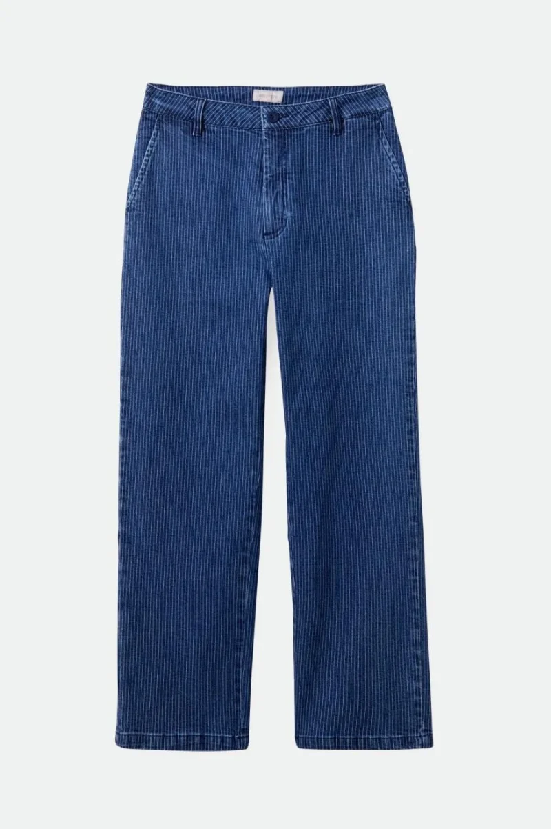 pinstripe denim victory pants