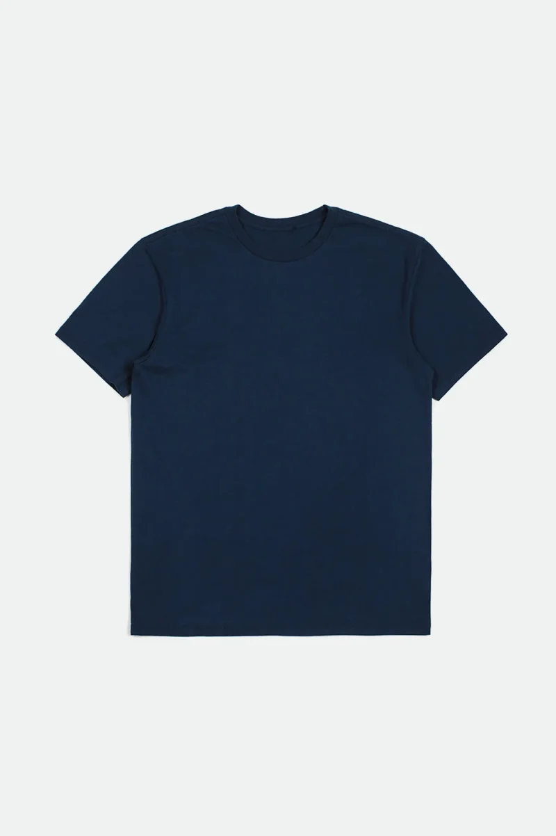 premium cotton short sleeve tailored tee joe blue