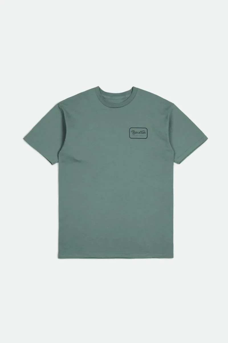 premium s s standard tees chinois green washed navy washed black