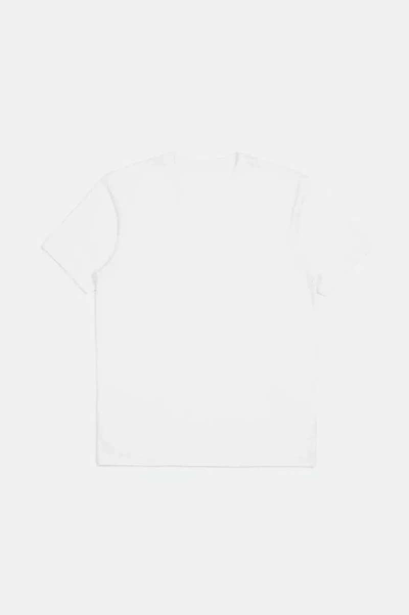 premium white cotton short sleeve t shirt