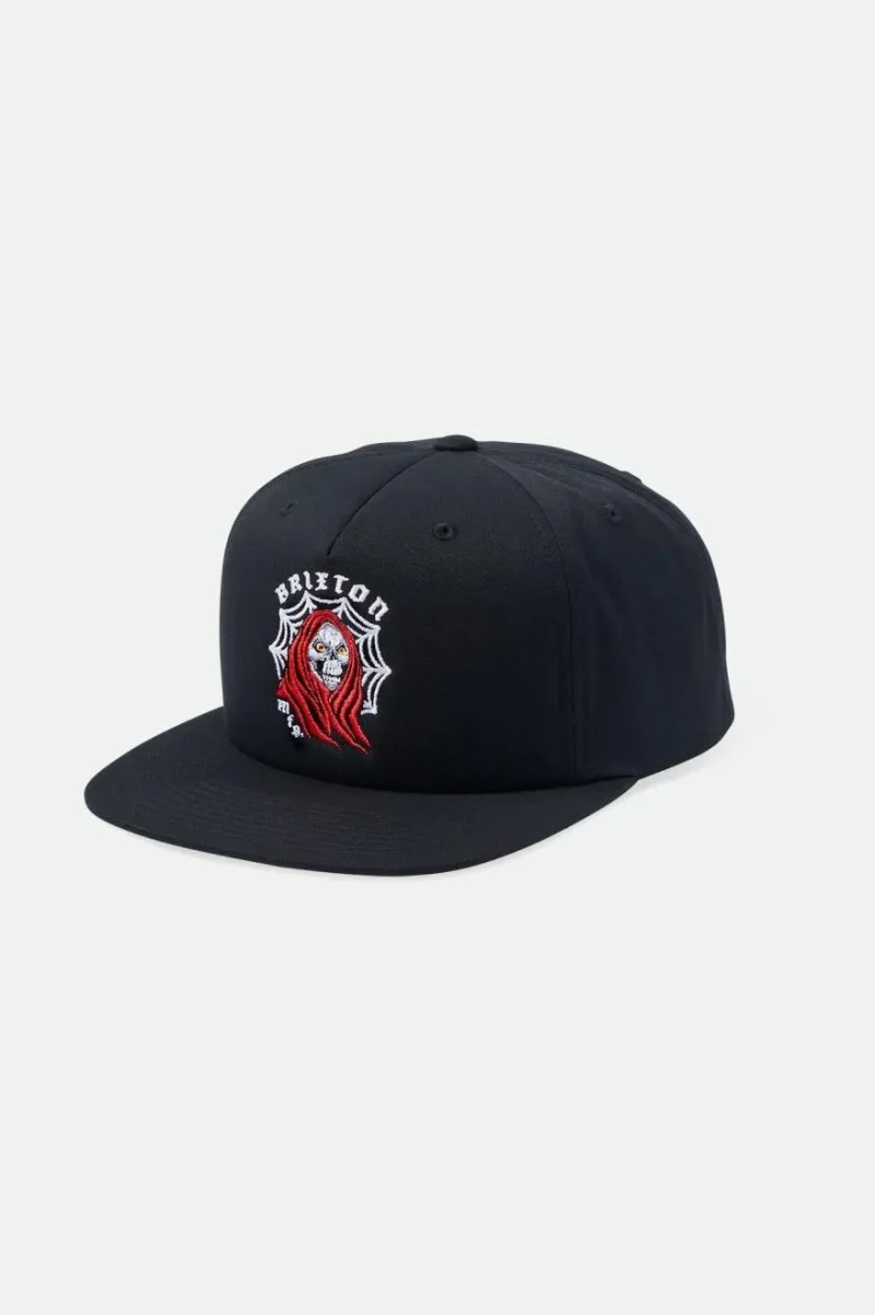 reaper mp black snapback cap