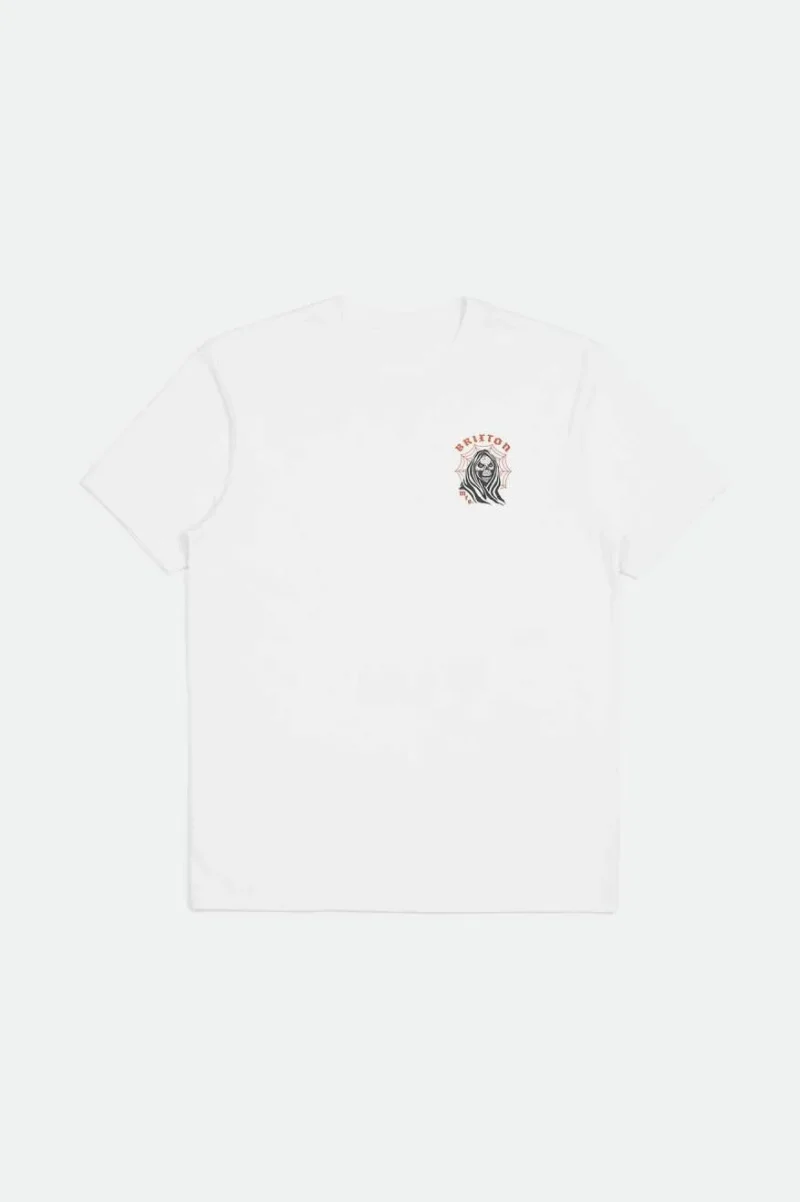 reaper s s tailored white tee