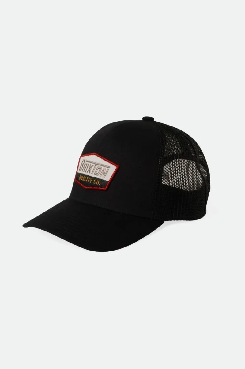 regal black trucker hat stylish comfortable