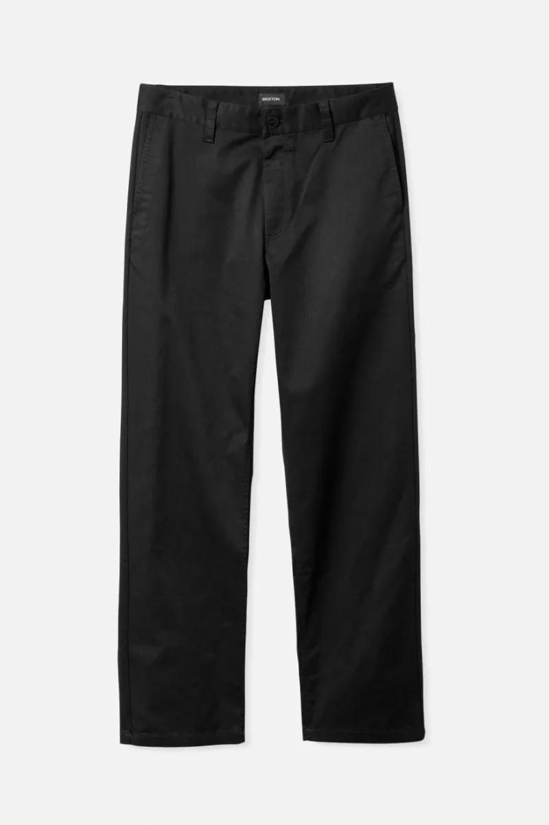 relaxed fit chino pants black