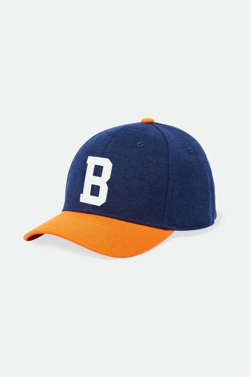 reynolds mp stretch fit cap navy orange