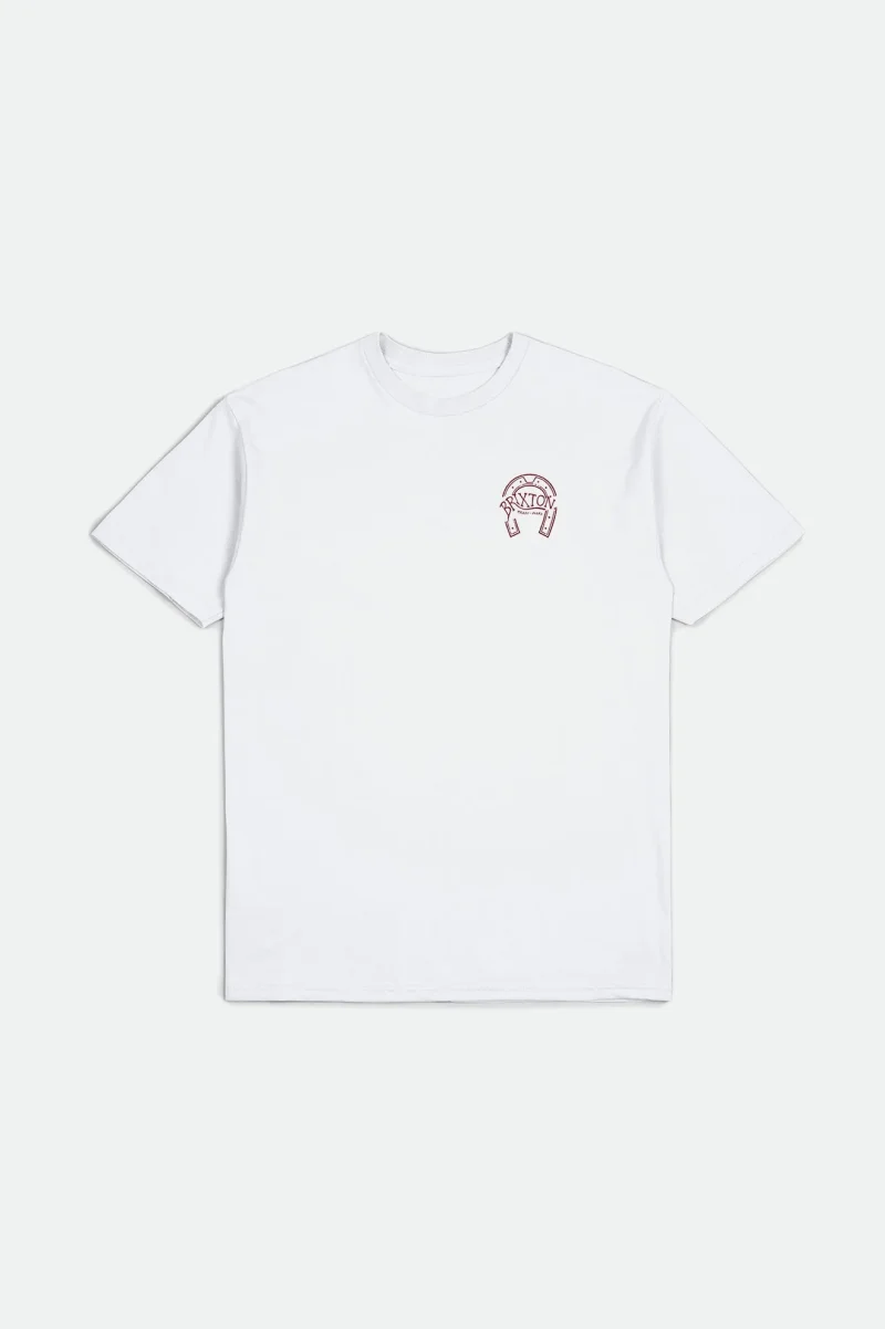 rodeo short sleeve standard tee white