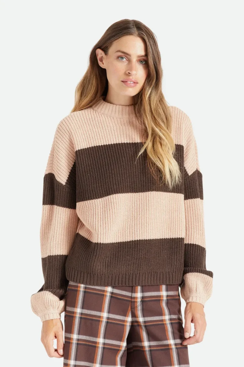 rose dust madero sweater