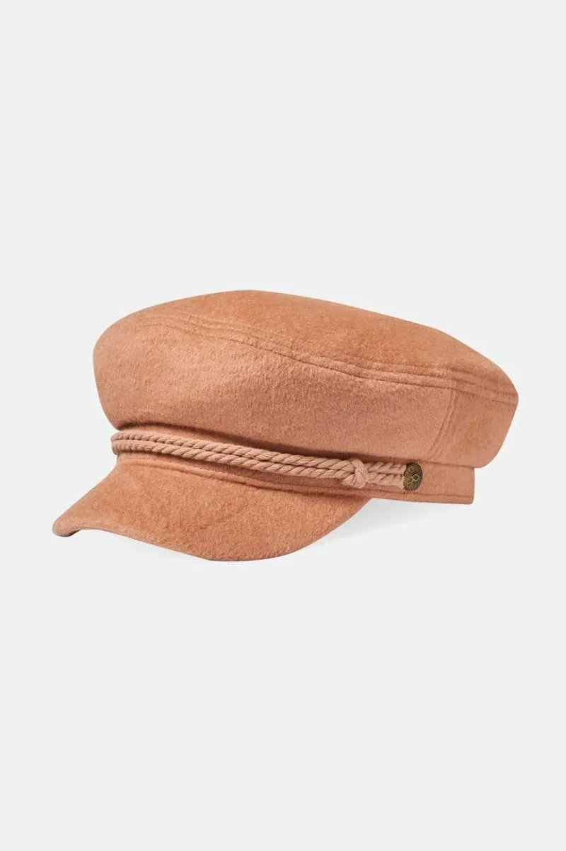 rose gold fiddler fisherman hat