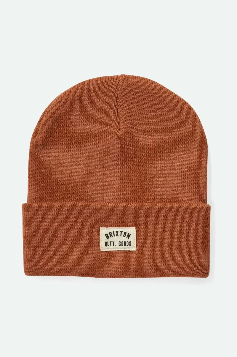 rose gold woodburn watch cap beanie