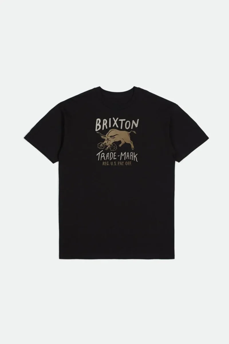 roxboro black short sleeve t shirt