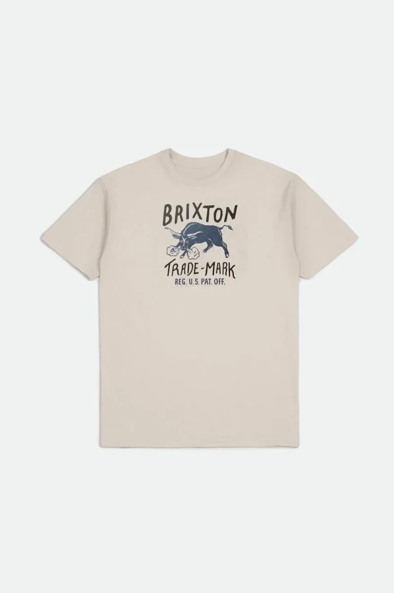 roxboro short sleeve standard tee cream