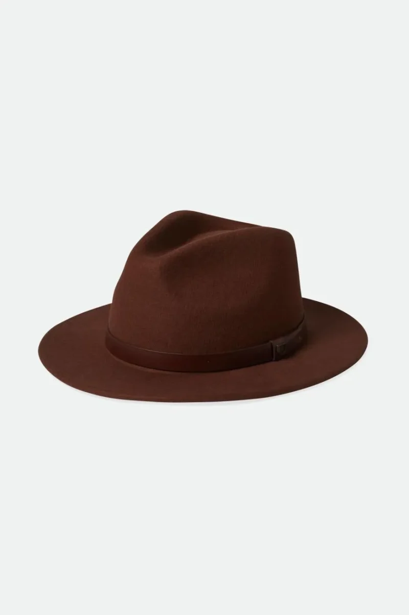 sepia messer fedora hat